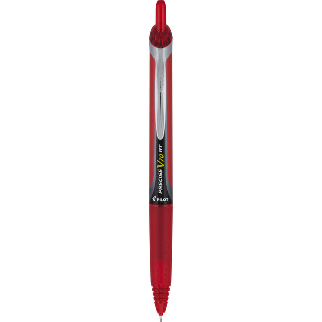Pilot, Precise V10 RT Refillable & Retractable Rolling Ball Pens, Bold Point 1 mm, Black, Pack of 12