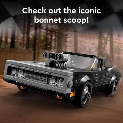 LEGO Speed Champions Fast & Furious 1970 Dodge Charger R/T 76912 Toy Car Building Set; Collectible Model for Boys, Girls Ages 8+ (345 Pieces)
