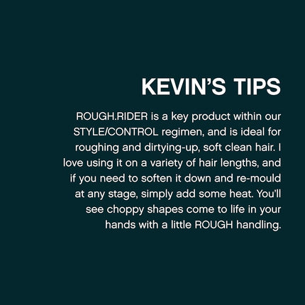 KEVIN.MURPHY ROUGH.RIDER Hair Clay Styling, Strong Hold Matte Paste, 100g