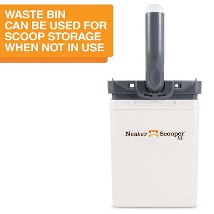 Neater Pet Brands Neater Scooper XL Cat Litter Scoop, 60 Refill Bags – Extra-Large Capacity Mess-Free Cat Litter Scooper with Bag for Large & Multiple Cats, Spill-Proof Litter Box Scooper with Holder
