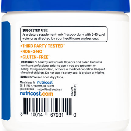 Cellusyn L-Carnitine Powder - 100 Grammes - 1 Gramme per Serving; 100 Servings - L-Carnitine Tartrate