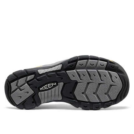 KEEN Men's Newport Closed Toe Comfortable Durable Leather Water Sandals, Naval Academy, 10