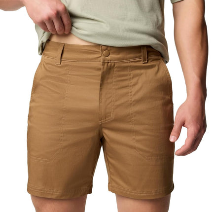 Columbia Mens Landroamer Twill Short, Delta, 28W x 9L