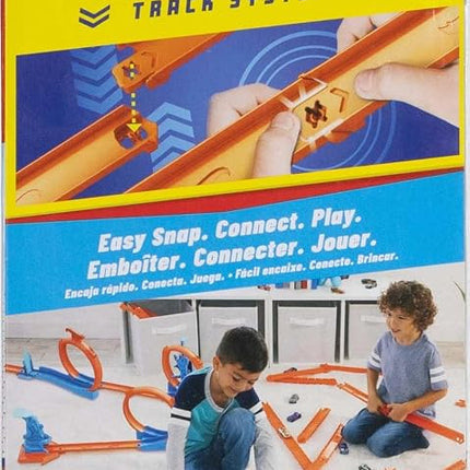Hot Wheels Track Creator Triple Loop Pack & 1:64 Scale Toy Car