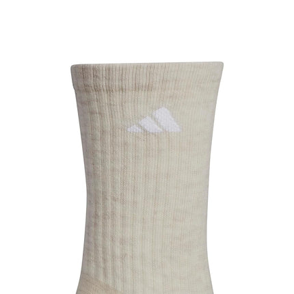 adidas Athletic Cushioned 6-Pack Crew Socks, Cushioned Crew Socks With Arch Compression For A Secure Fit Men's Crew Socks (Pack of 6), M