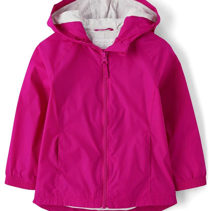 Chaqueta Cortavientos para Bebé Niñas The Children's Place, Fucsia, 4T