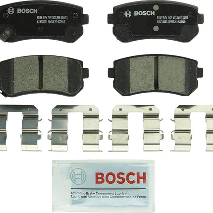 Bosch BC1398 QuietCast Premium Ceramic Rear Disc Brake Pad Set