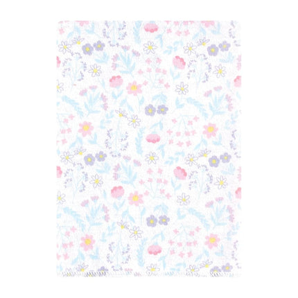 Hudson Baby Unisex Baby Flannel Burp Cloth 12pk, Garden Fairies, One Size