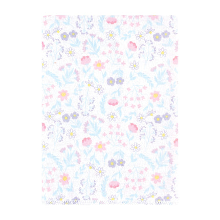 Hudson Baby Unisex Baby Flannel Burp Cloth 12pk, Garden Fairies, One Size