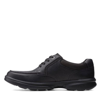 Clarks Mens Bradley Vibe, Black Tumbled, 14 Wide