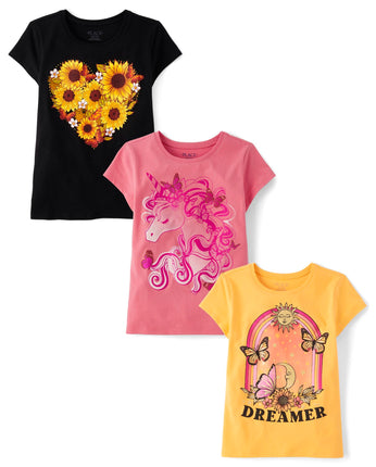 The Children's Place Girls All Holidays Short Slee