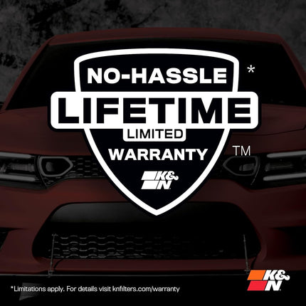 K&N Engine Air Filter: High Performance, Premium, Washable, Replacement Filter: Compatible with 2009-2020 Nissan GT-R, 3.8L V6,, 33-2413
