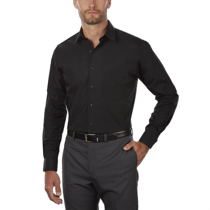 Van Heusen Men's Big and Tall Tall Fit Poplin Dres