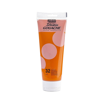PEBEO 220 ml Studio Gouache, Bright Orange