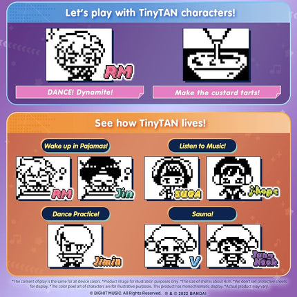TAMAGOTCHI Bandai Deluxe: Tiny Tan-V (88877)