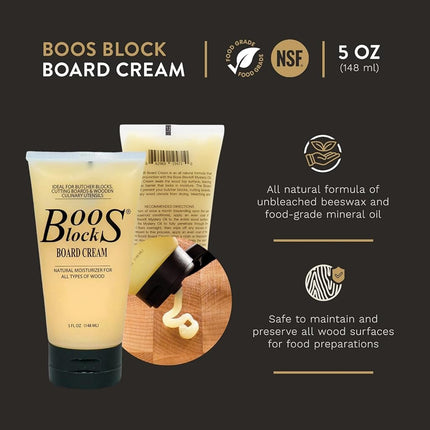 John Boos Block BWCB Butcher Block Board Cream, 5 Ounce