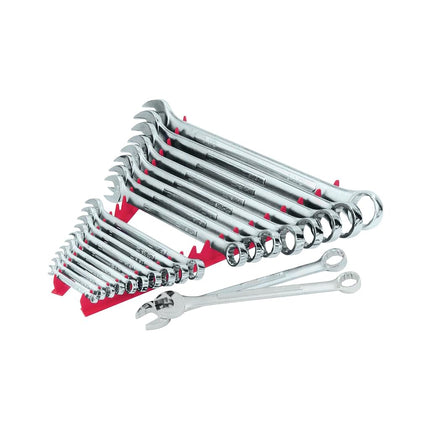 ERNST 6012-Red Wrench Rail Set, 20 Tool, Red