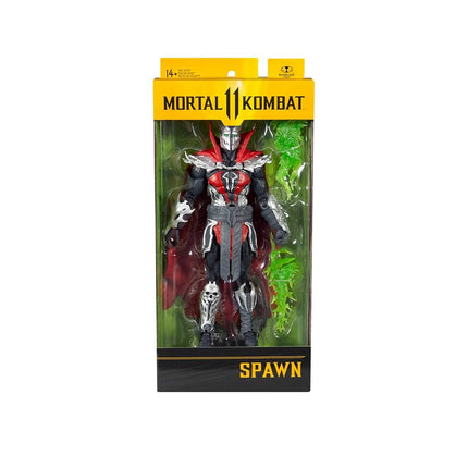McFarlane Toys, 7-inch Malefik Spawn Mortal Kombat 11 Figure with 22 Moving Parts, Collectible Mortal Kombat Figure with collectors stand base – Ages 14+