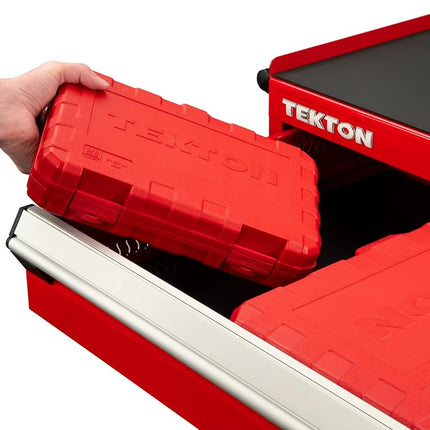 TEKTON 3/8 Inch Drive Deep 12-Point Impact Socket Set with Case, 19-Piece (6-24 mm) | SID91307
