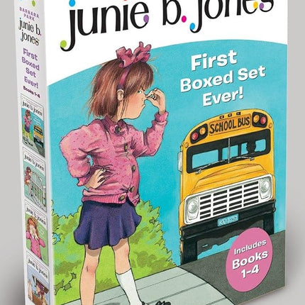 Junie B. Jones First Boxed Set Ever!: Books 1-4 [Paperback] [May 01, 2001] Park, Barbara and Brunkus, Denise