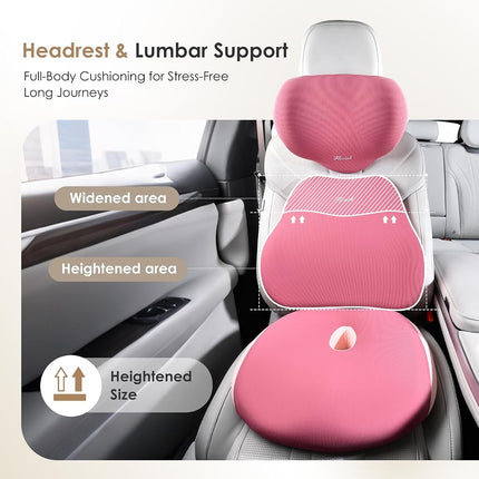 FLORICH Seat Cushion and Lumbar Support Pillow