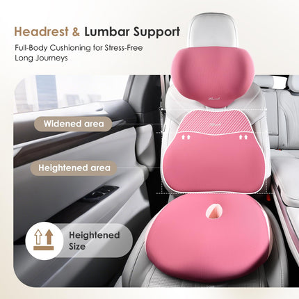 FLORICH Seat Cushion and Lumbar Support Pillow
