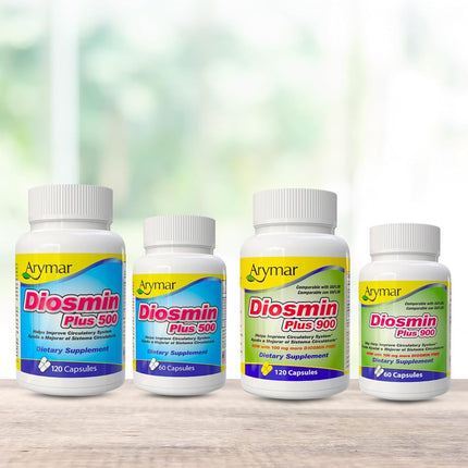 Arymar Diosmin Plus 500, 60Count