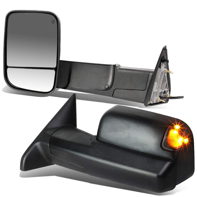 DNA Motoring TWM-013-T888-BK-SM Pair of Black Powe