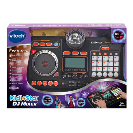 VTech KidiStar Table de mixage DJ noire