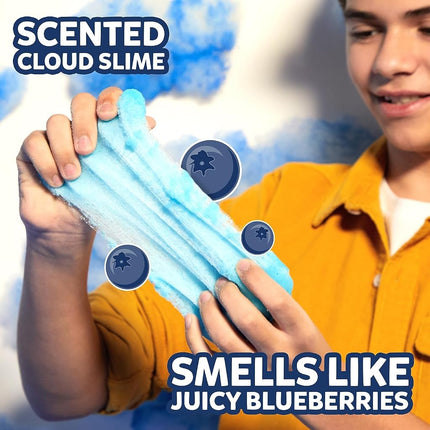 Elmer's GUE Paquete variado de slime prefabricado - Slime transparente, perfumado y con brillantina, relleno para medias para niños y niñas, 4 unidades