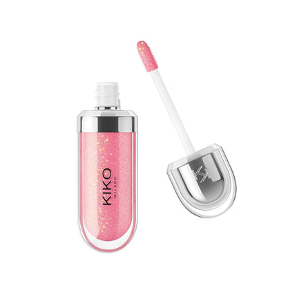 (Sparkling Hibiscus Pink) - KIKO MILANO - 3d Hydra Lipgloss 26 Softening lip gloss for a 3D look