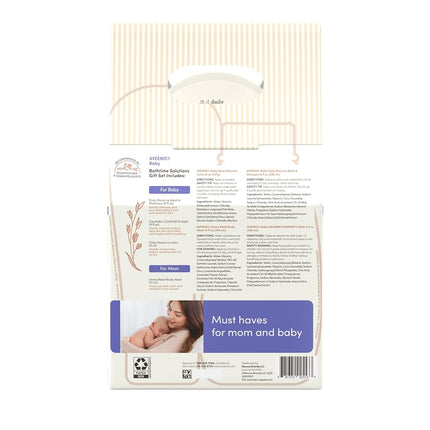 Aveeno Baby Daily Bath Time Solutions Gift Set To Prevent Dry Skin