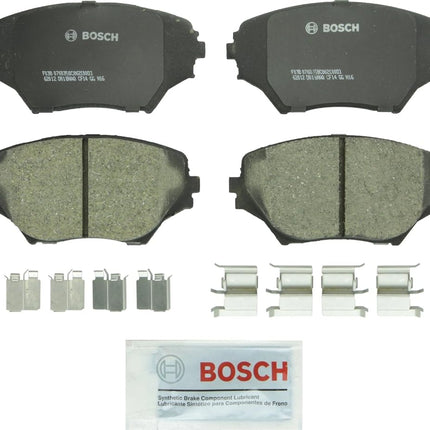 BOSCH BC862 QuietCast Premium Ceramic Disc Brake Pad Set - Compatible with Select Toyota RAV4; FRONT