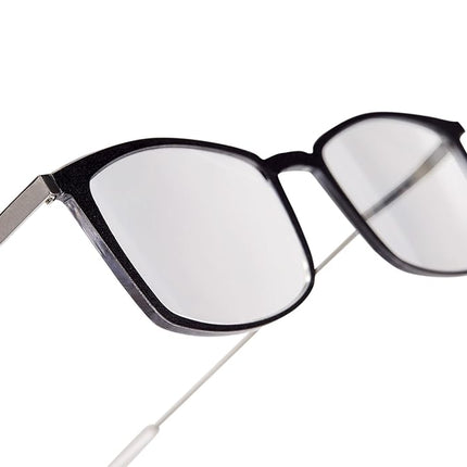ThinOptics Unisex Adult Glasses Reading, Regular Case/Rectangle Black, 2.50 US, Regular Case/Rectangle Black, 2.50