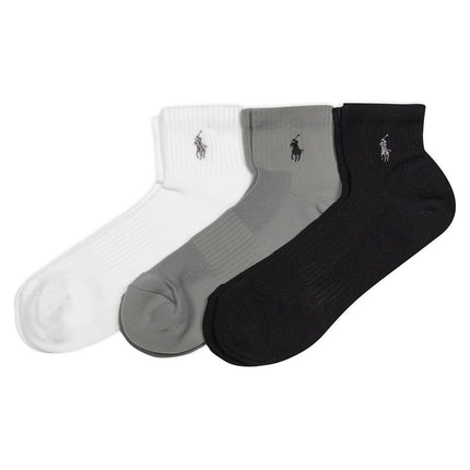 Ralph Lauren Polo Men's 3-Pack Technical Sport Soc
