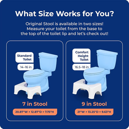 Squatty Potty Original Toilet Stool 7", 1.06 Kg