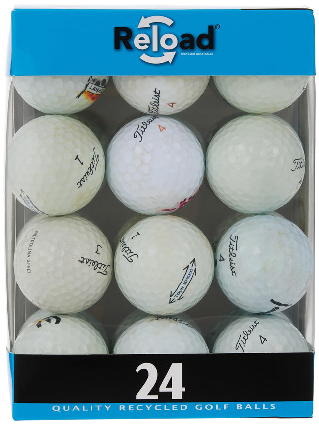 Reload Recycled Golf Balls (24-Pack) of Titleist G
