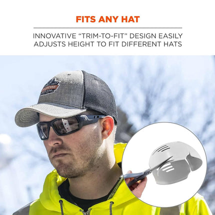 Ergodyne Skullerz 8945 Universal Safety Bump Cap Insert, Lightweight, Fits Into Any Baseball Hat
