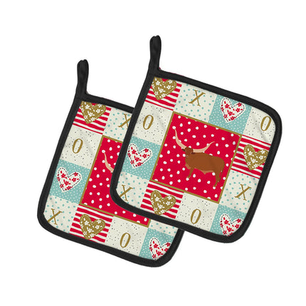 Caroline's Treasures potholders, Multicolor, 7.5HX
