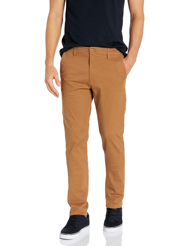 Southpole Mens Flex Stretch Basic Long Chino Pants