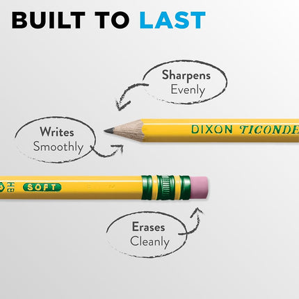 Dixon Ticonderoga 10-Count #2 Pencil