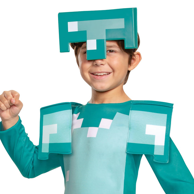 Costume Minecraft Steve pour garçons, Costumes d'Halloween pour garçons Taille L