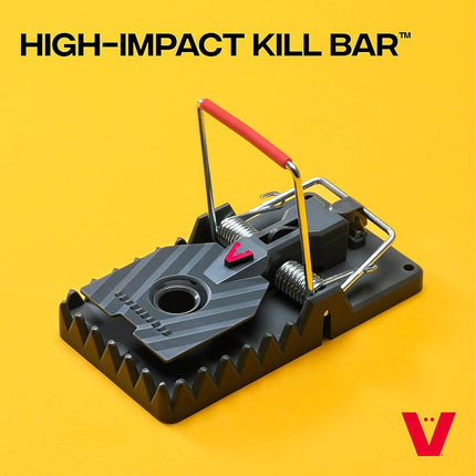 Victor M144 Instant Power-Kill Easy Set Rat Trap - 6 Reusable Rat Traps