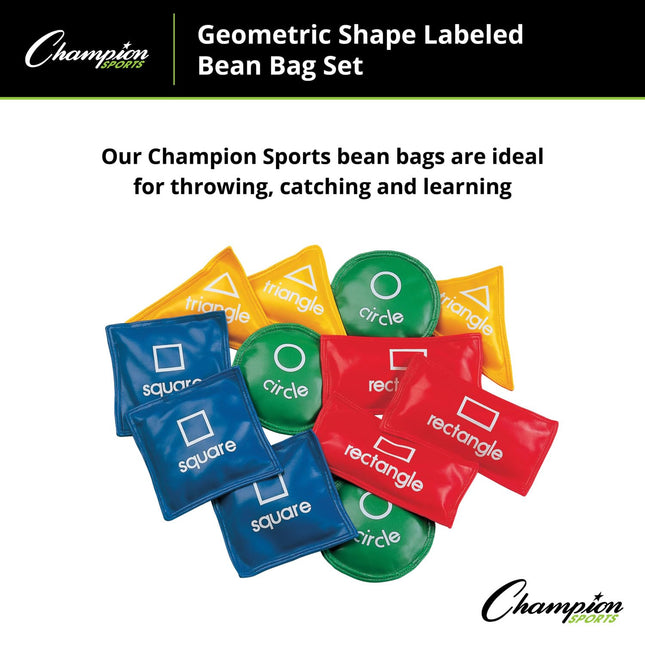 Champion Sports GS55 Ensemble de sacs de fèves, géométrique, 5 po