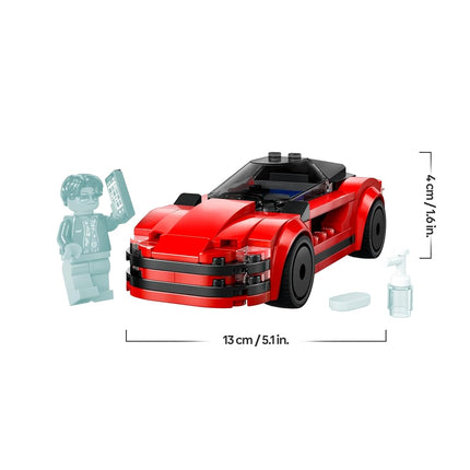 LEGO City Red Sports Car Toy - Race Car Toys for 5+ Year Old Boys & Girls - Educational Gifts for Birthdays & Holidays - Includes a Driver Minifigure & Accessories - 60448