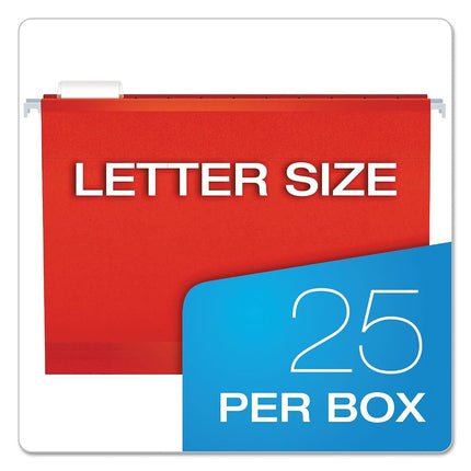 Pendaflex Bright Colors 1/5-Tab Hanging Folder, 25 Pack 4152 1/5 ASST