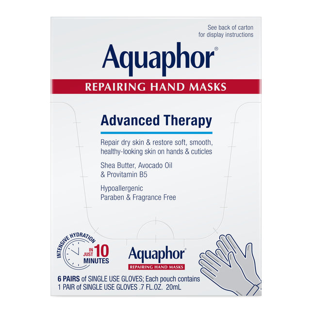 Aquaphor Repairing Hand Masks, Moisturizing Gloves