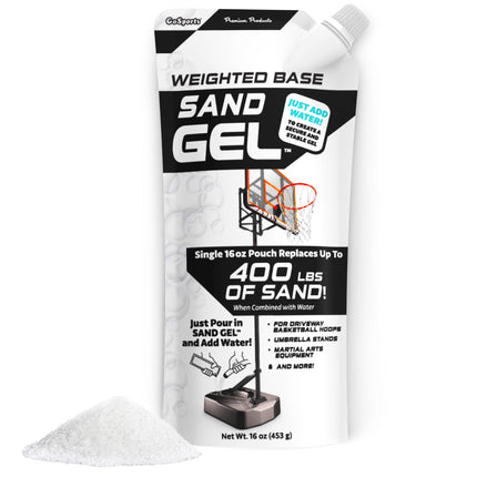 GoSports Sand Gel Weighted Floor Filler for Basket