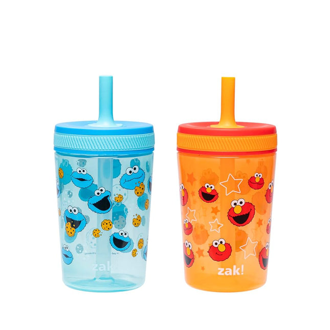 Zak Designs Sesame Street Kelso 15oz Leak-Proof To