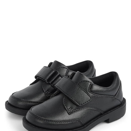Chaussures habillées Gymboree pour garçons et tout-petits, noires, 1 grand enfant